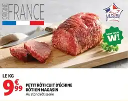 Auchan Petit rôti cuit d'échine roti en magasin offre