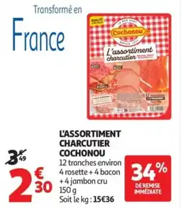 Auchan L'assortiment charcutier cochonou offre