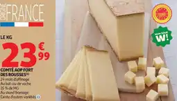 Auchan Comté aop fort des rousses offre