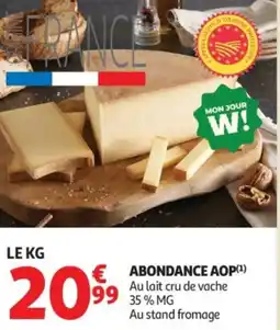 Auchan Abondance aop offre