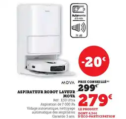 Super U MOVA Aspirateur robot laveur offre