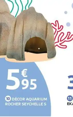 Mr Bricolage Décor aquarium rocher seychelles offre