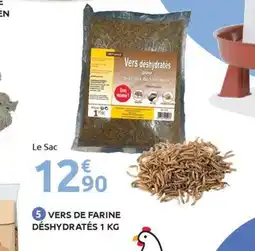 Mr Bricolage Vers de farine déshydratés offre