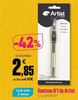 Dalbe Couteau N°1 de Artist offre
