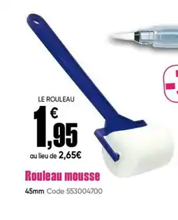 Dalbe Rouleau mousse offre