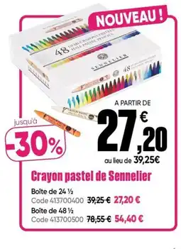Dalbe Crayon pastel de Sennelier offre