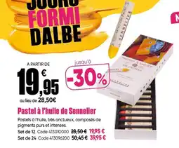 Dalbe Pastel à l'huile de Sennelier offre
