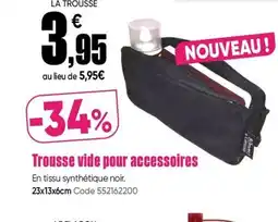 Dalbe Trousse vide pour accessoires offre