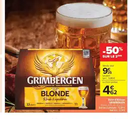 Carrefour Market GRIMBERGEN Bière d'Abbaye offre