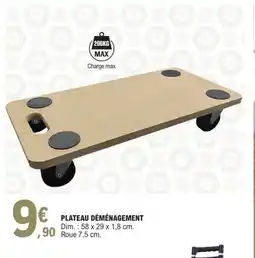 E.Leclerc Plateau déménagement offre