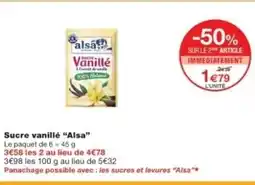Monop' ALSA Sucre vanillé offre