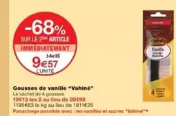 Monop' VAHINÉ Gousses de vanille offre