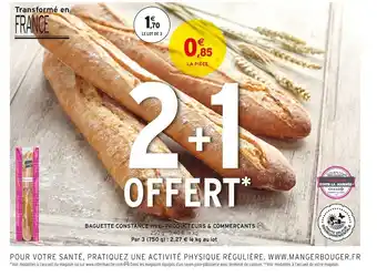 Intermarché BAGUETTE HVE PRODUCTEURS & COMMERÇANTS offre