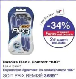Monop' BIC Rasoirs Flex 3 Comfort offre