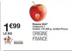 Monop' Pomme Zéli offre