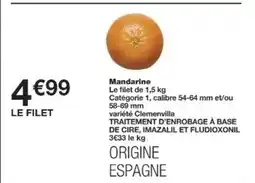 Monop' Mandarine offre