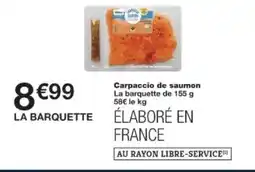 Monop' Carpaccio de saumon offre