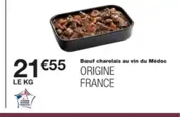 Monop' Bœuf charolais au vin du Médoc offre