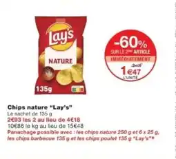 Monop' LAY'S Chips nature offre