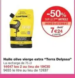 Monop' TERRA DELYSSA Huile olive vierge extra offre