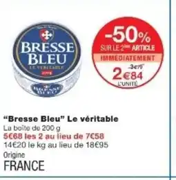 Monop' BRESSE BLEU Le véritable offre
