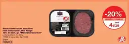 Monop' MONOPRIX GOURMET Steak haché façon bouchère race Limousine Label Rouge 12% de mat. gr. offre