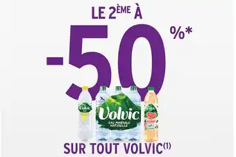 Intermarché Bon plan sur toute la gamme de produits Volvic offre