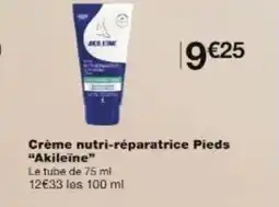 Monop' AKILEÏNE Crème nutri-réparatrice Pieds offre