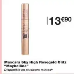 Monop' MAYBELLINE Mascara Sky High Rosegold Glitz offre