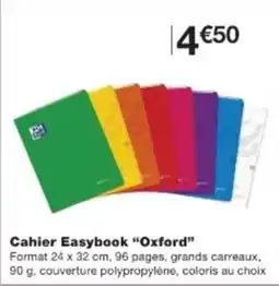 Monop' OXFORD Cahier Easybook offre