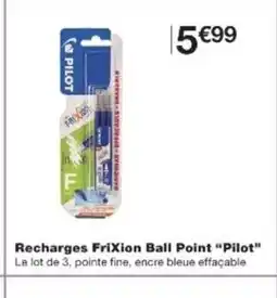 Monop' PILOT Recharges Frixion Ball Point offre