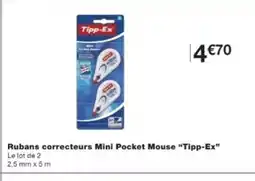 Monop' TIPP-EX Rubans correcteurs Mini Pocket Mouse offre