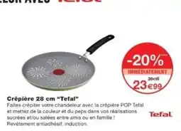 Monop' TEFAL Crêpière offre
