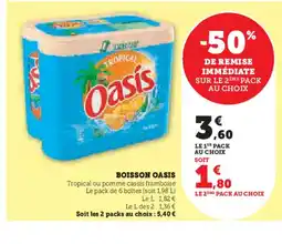 Hyper U OASIS Boisson offre