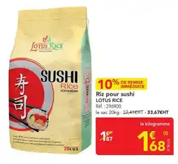 METRO Riz pour sushi lotus rice offre