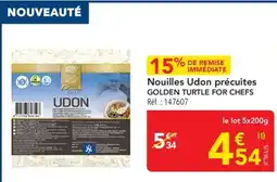 METRO Nouilles udon précuites golden turtle for chefs offre