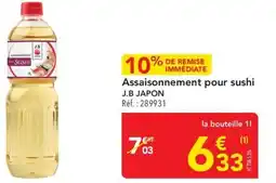 METRO Assaisonnement pour sushi j.b japon offre