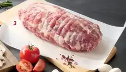METRO 3 rôti échine de porc sans os offre