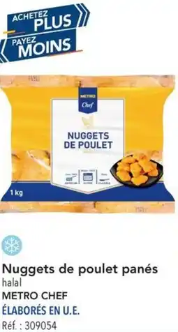 METRO Nuggets de poulet panés halal offre