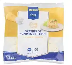METRO Gratins de pommes de terre individuels offre