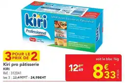 METRO Kiri pro pâtisserie kiri offre