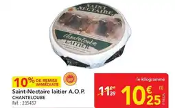 METRO Saint-nectaire laitier a.o.p. chanteloube offre