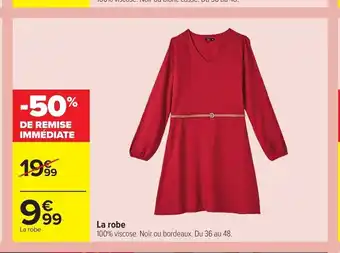 Carrefour La Robe offre