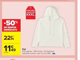 Carrefour Pull offre