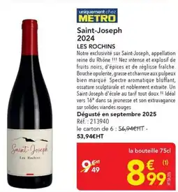 METRO Saint-joseph 2024 les rochins offre