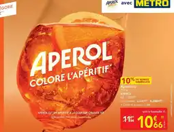 METRO Aperitivo 12,5% aperol offre