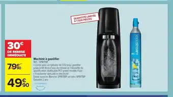 Carrefour Machine A Gazèfier offre