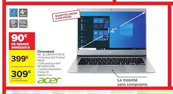 Carrefour Chromebook offre