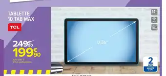 Carrefour Tablette 10 Tab Max offre