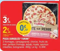 E.Leclerc PIZZA SURGELÉE “TURINI” offre